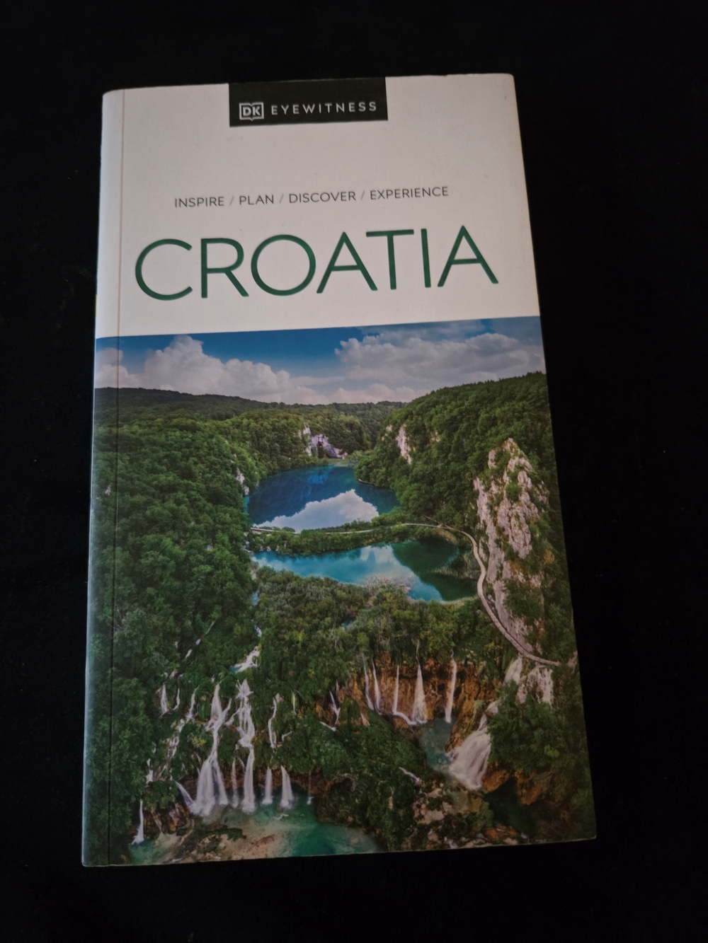 Sky Croatia Travel Table Book - Green, Blue, White